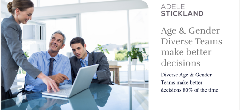 Age and Gender Diverse Teams make better decisions